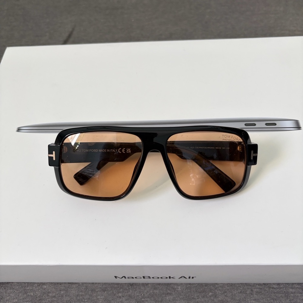 Tom Ford Black and Brown Sunglasses